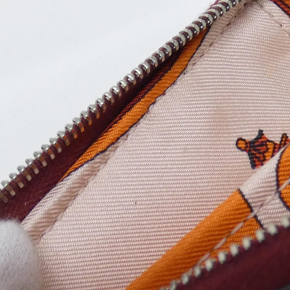 Hermes Ex-Libris Silk'in Classic Wallet — view 8
