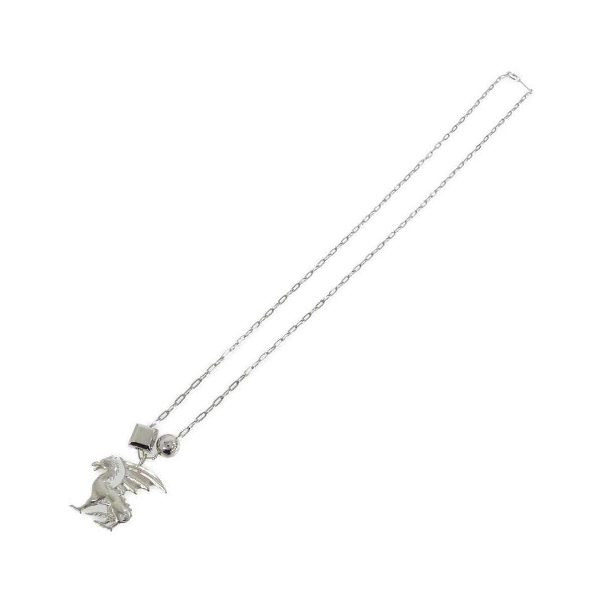 Hermes Talisman Dragon Necklace — view 2