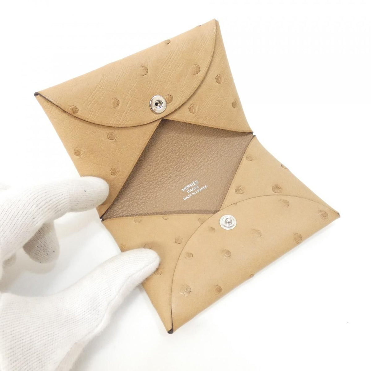 Hermes Calvi Card Case — view 3
