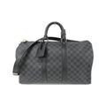 Louis Vuitton Damier Graphite Keepall Bandouliere Boston Bag
