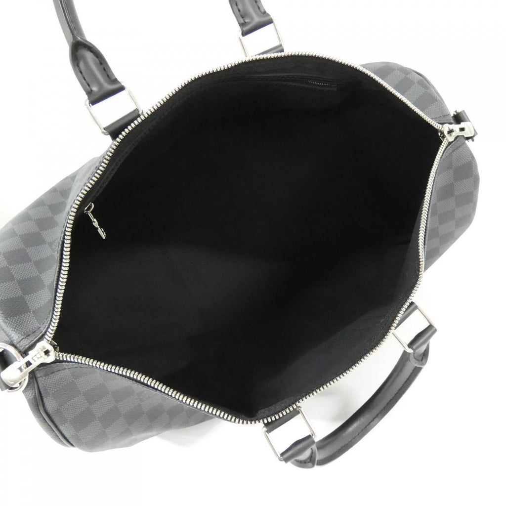 Louis Vuitton Damier Graphite Keepall Bandouliere Boston Bag — view 5