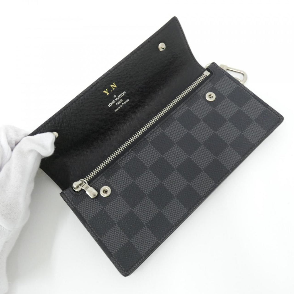 Louis Vuitton Damier Graphite Portefeuille Accordeon Wallet — view 5