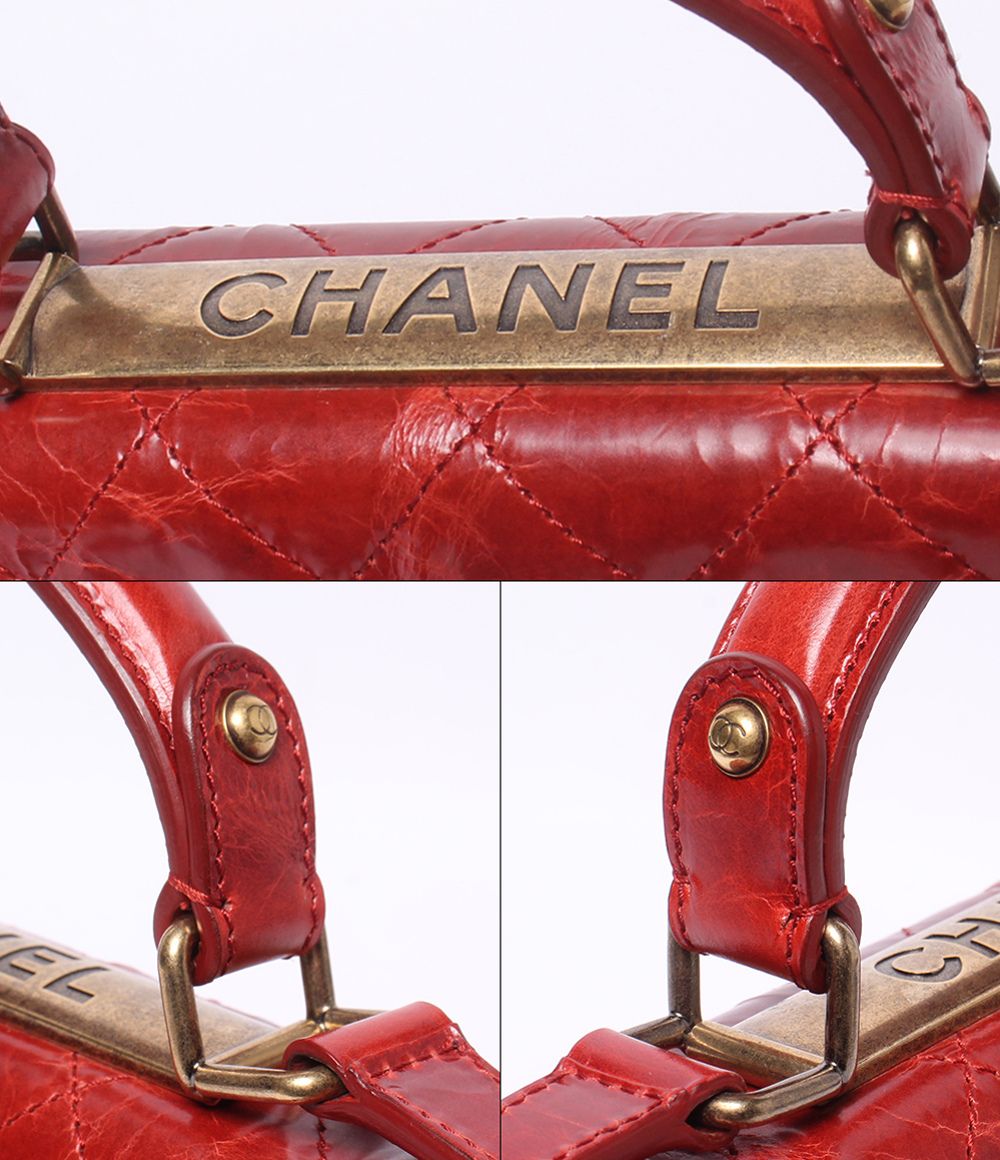 Chanel Shoulder Bag Gold 2.55 Rita Aged Calfskin — view 6