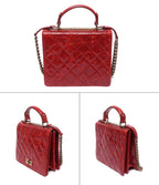 Chanel Shoulder Bag Gold 2.55 Rita Aged Calfskin — view 2