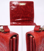 Chanel Shoulder Bag Gold 2.55 Rita Aged Calfskin — view 8