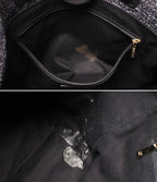 Chanel Chain Tote Shoulder Bag Gold Deuville MM — view 8