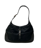 Gucci Shoulder Bag Canvas Leather Jackie
