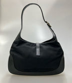 Gucci Shoulder Bag Canvas Leather Jackie — view 2