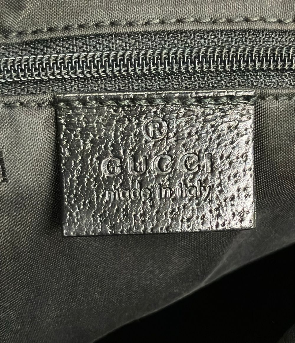 Gucci Shoulder Bag Canvas Leather Jackie — view 6