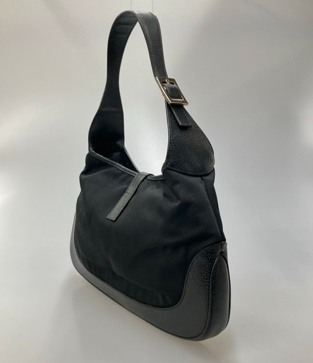 Gucci Shoulder Bag Canvas Leather Jackie — view 3