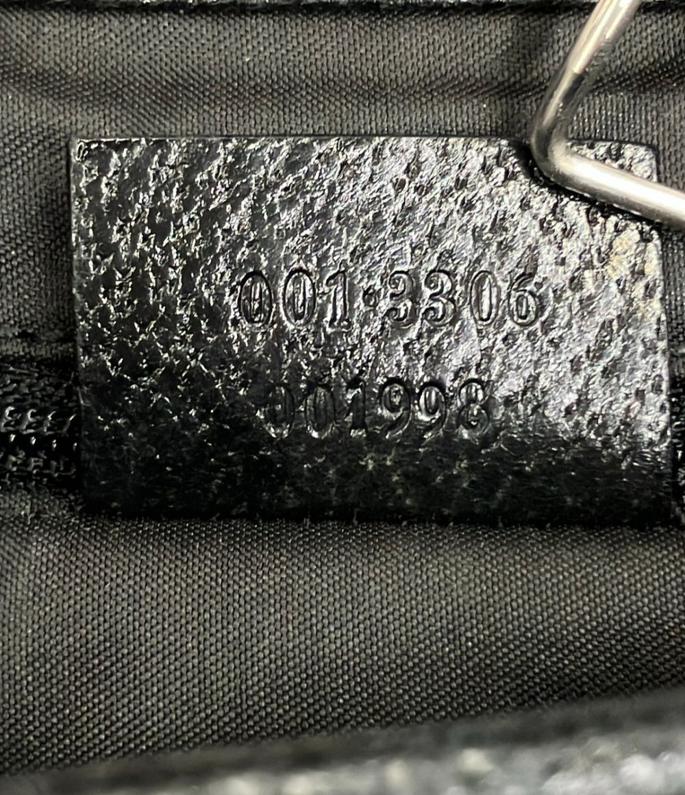 Gucci Shoulder Bag Canvas Leather Jackie — view 7