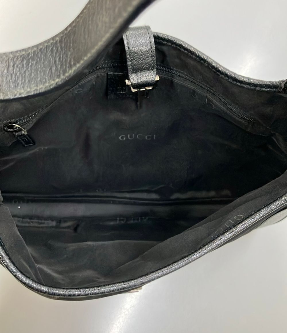 Gucci Shoulder Bag Canvas Leather Jackie — view 5