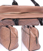 Chanel Bowling Bag Quilted Silver — view 7