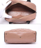 Chanel Bowling Bag Quilted Silver — view 3
