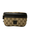 Gucci Waist Pouch Belt Bag Leather GG Canvas Kids