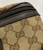 Gucci Waist Pouch Belt Bag Leather GG Canvas Kids — view 8