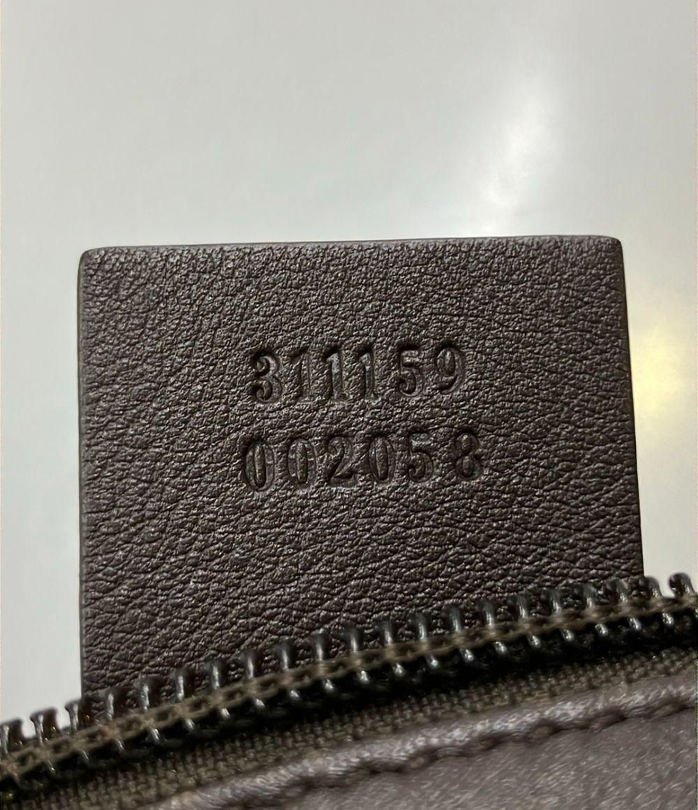 Gucci Waist Pouch Belt Bag Leather GG Canvas Kids — view 7