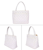 Chanel Tote Shoulder Bag Reissue Gold Caviar Leather — view 2