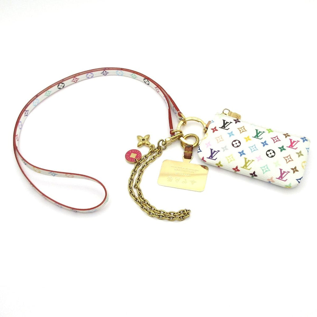 Louis Vuitton Etui Telephone Phone Case Monogram Multicolor x Takashi Murakami