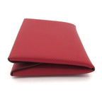 Hermes Coin Purse Calvi Duo Ruby Silver — view 8