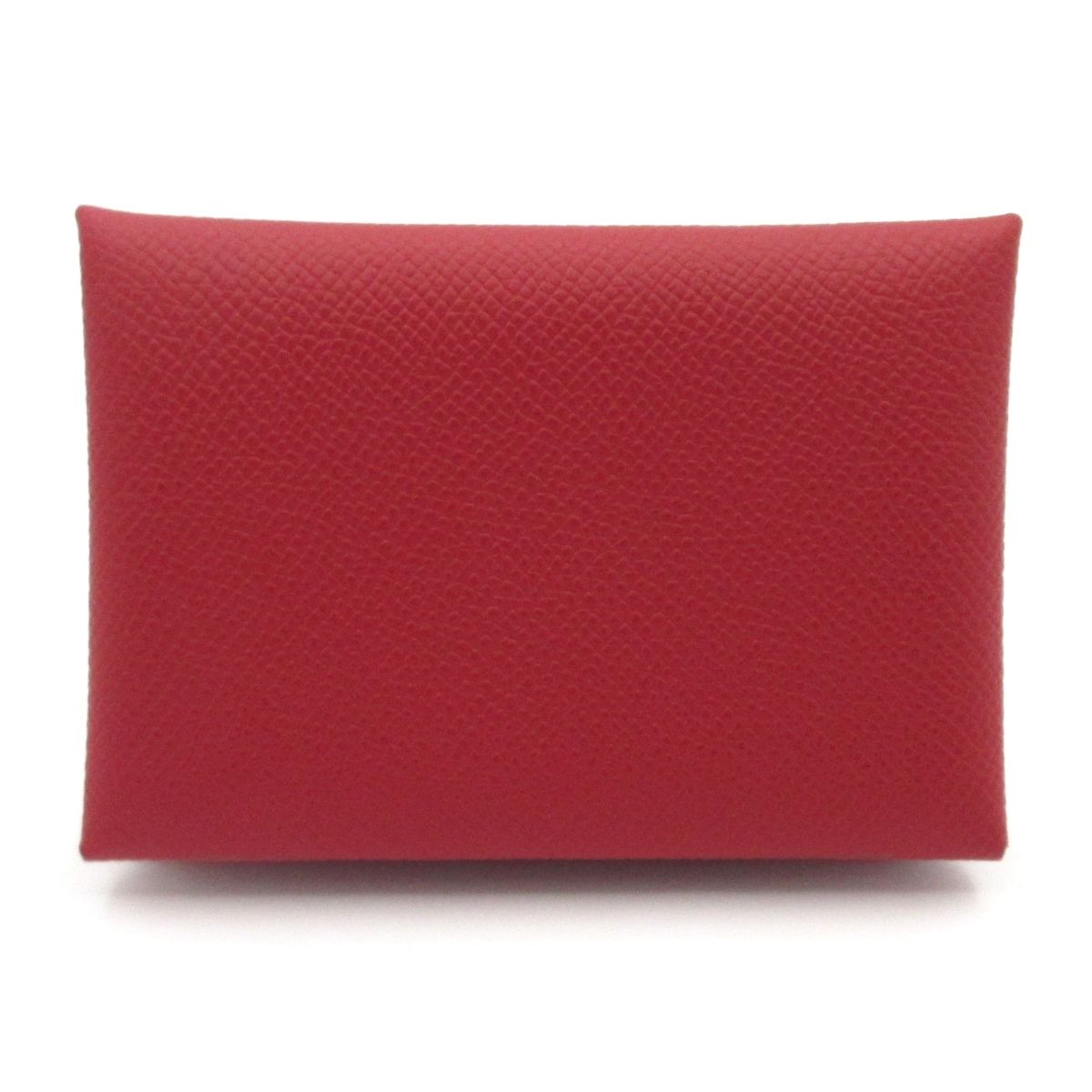 Hermes Coin Purse Calvi Duo Ruby Silver — view 2