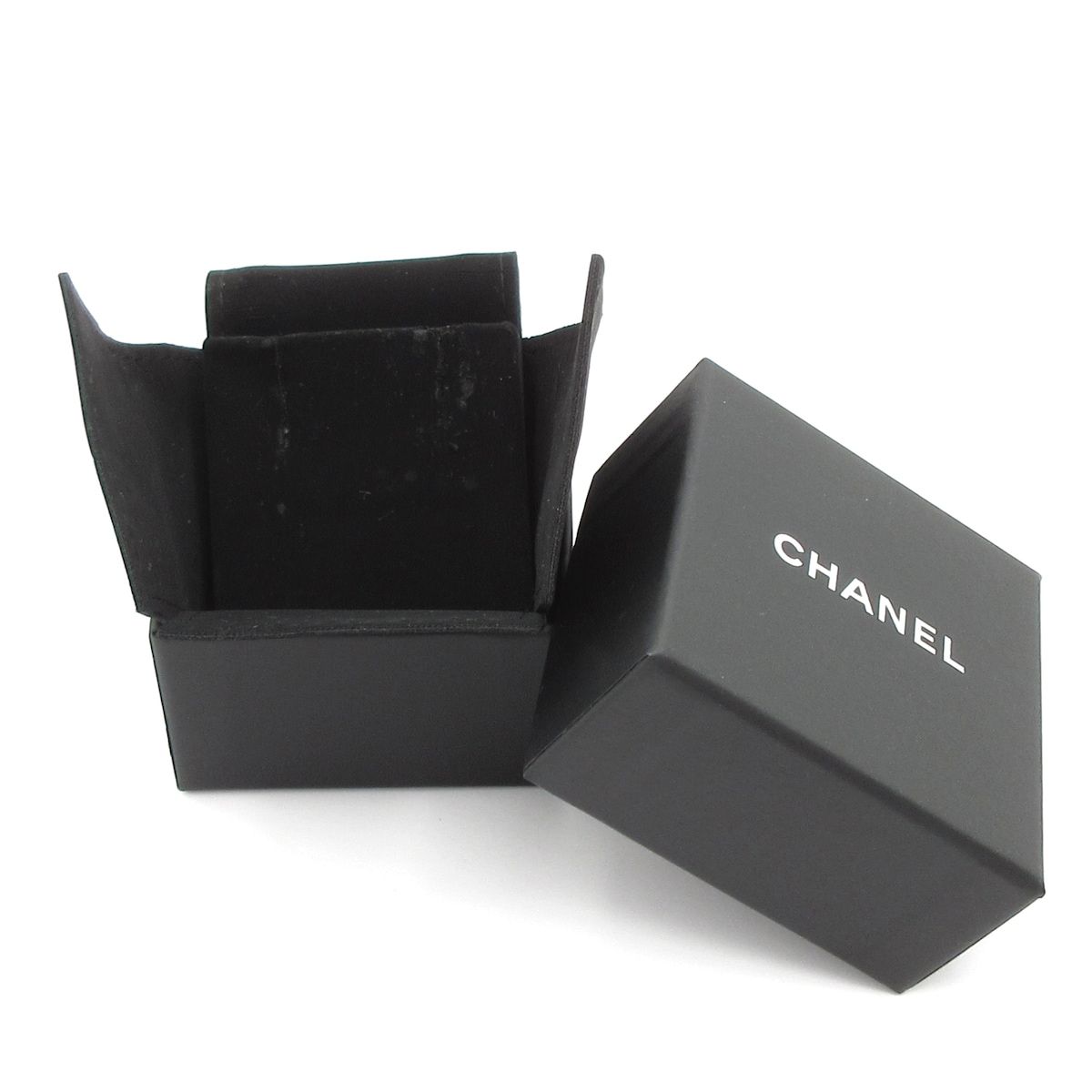 Chanel Earrings Gold Light Green Multi Star CC Logo — view 7