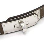 Hermes Belt Kelly Etoupe Silver 2024.2 — view 3