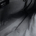 Fendi Backpack Bugs Monster Leather Nylon Black — view 6