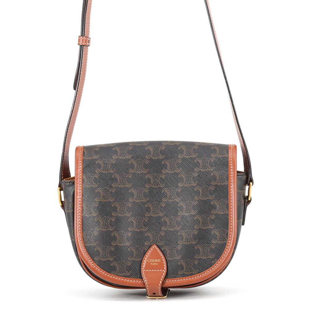 Celine Shoulder Bag Medium Folco Triomphe