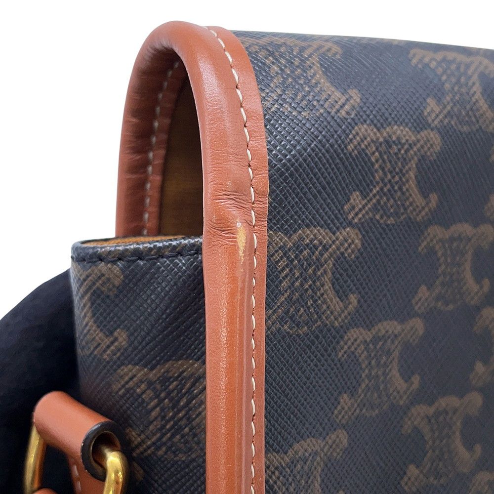 Celine Shoulder Bag Medium Folco Triomphe — view 8
