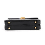 Gucci Handbag Sylvie 1969 Top Handle Patent 2-Way Shoulder Black — view 3
