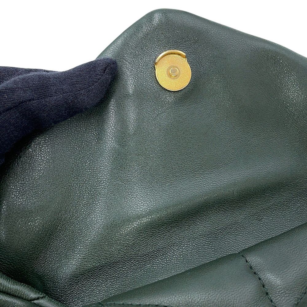 Saint Laurent Paris Chain Shoulder Bag Loulou Puffer Leather — view 7