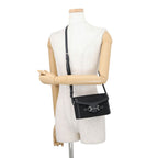 Gucci Shoulder Bag Horsebit 1955 Jumbo GG Black — view 4