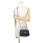Chanel Handbag CC Logo Quilted Coco Handle XXS Lambskin 2-Way Shoulder Black — view 5