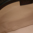 Gucci Shoulder Bag GG Marmont Python 2-Way Clutch Black — view 8