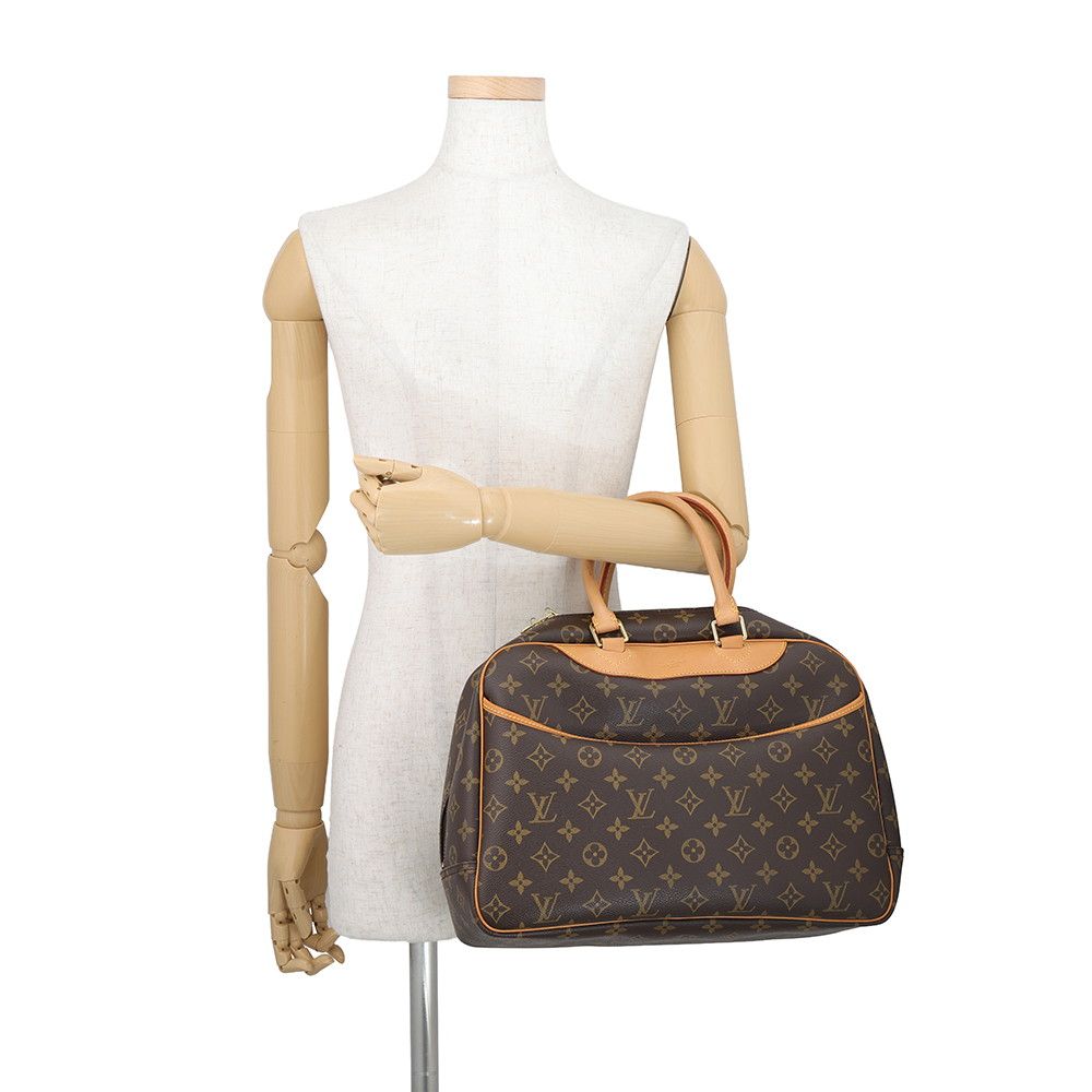 Louis Vuitton Handbag Monogram Bowling Vanity Bag Deauville — view 4
