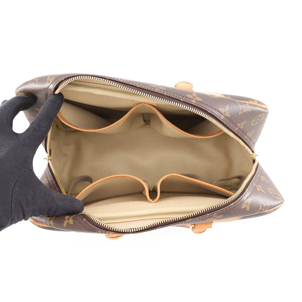 Louis Vuitton Handbag Monogram Bowling Vanity Bag Deauville — view 5