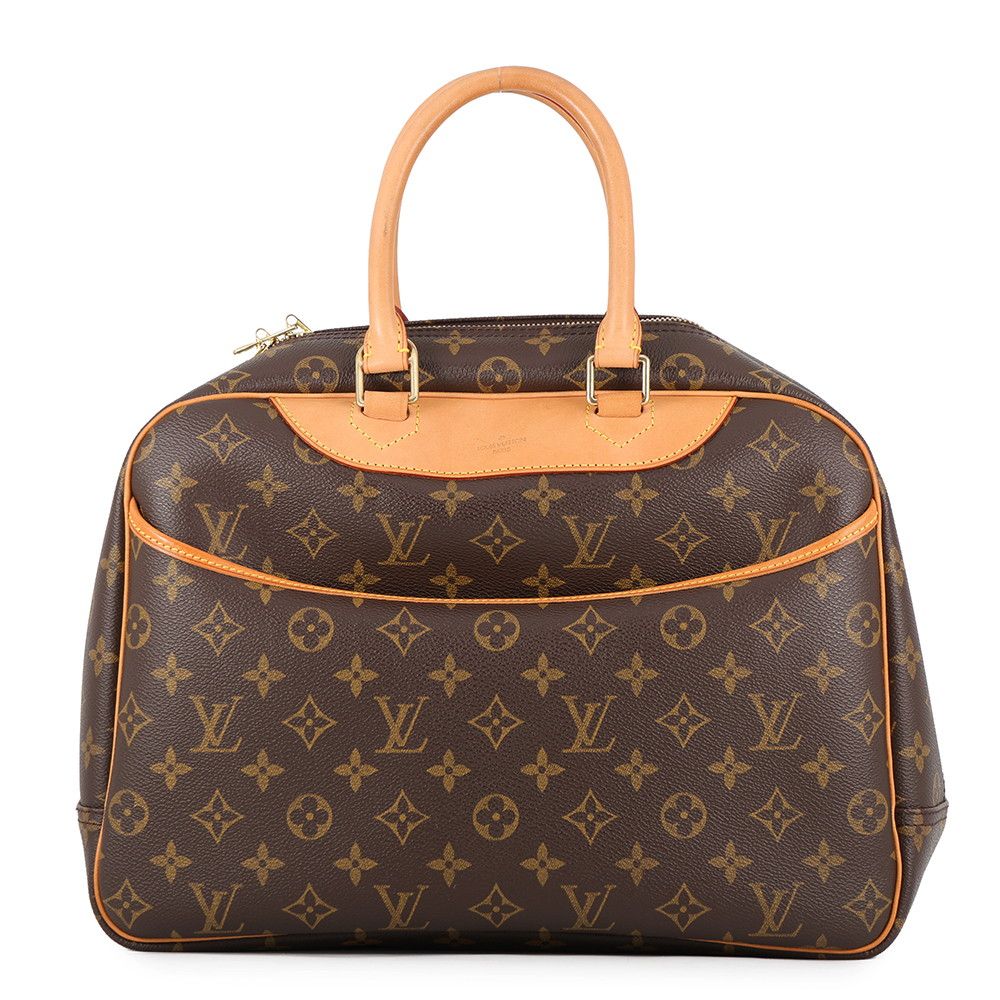 Louis Vuitton Handbag Monogram Bowling Vanity Bag Deauville