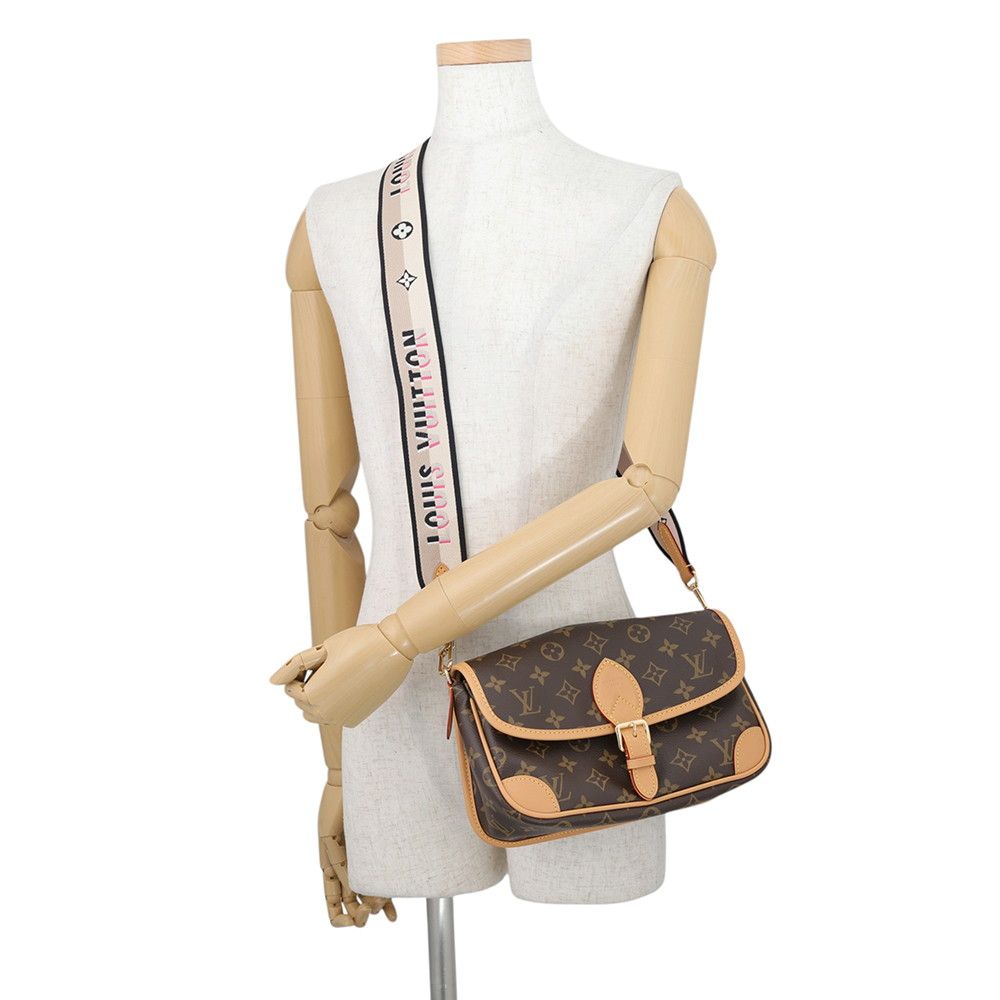 Louis Vuitton Shoulder Bag Monogram Diane 2-Way Black — view 5
