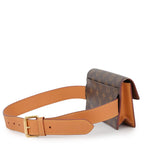 Louis Vuitton Waist Pouch Monogram S Lock Belt PM Clutch — view 2
