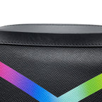 Louis Vuitton Shoulder Bag Taiga Soft Trunk Black — view 8