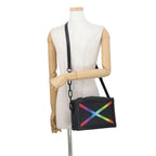 Louis Vuitton Shoulder Bag Taiga Soft Trunk Black — view 4