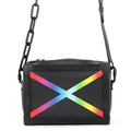 Louis Vuitton Shoulder Bag Taiga Soft Trunk Black