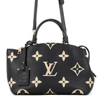 Louis Vuitton Handbag Bicolor Monogram Empreinte Petit Palais PM Black 2-Way