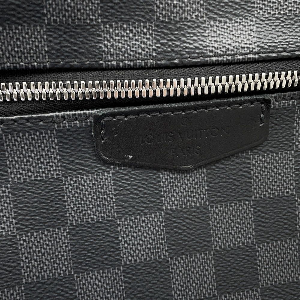 Louis Vuitton Backpack Damier Graphite Josh Black — view 7