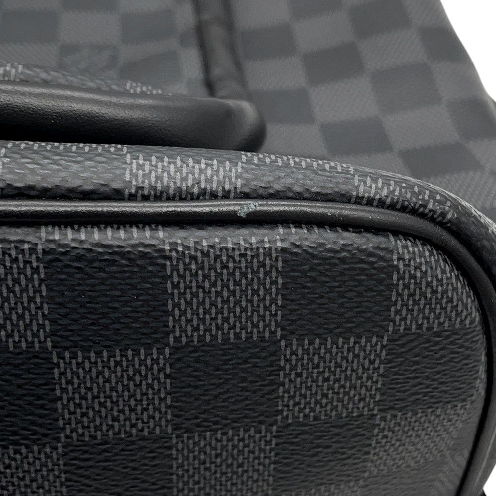 Louis Vuitton Backpack Damier Graphite Josh Black — view 6