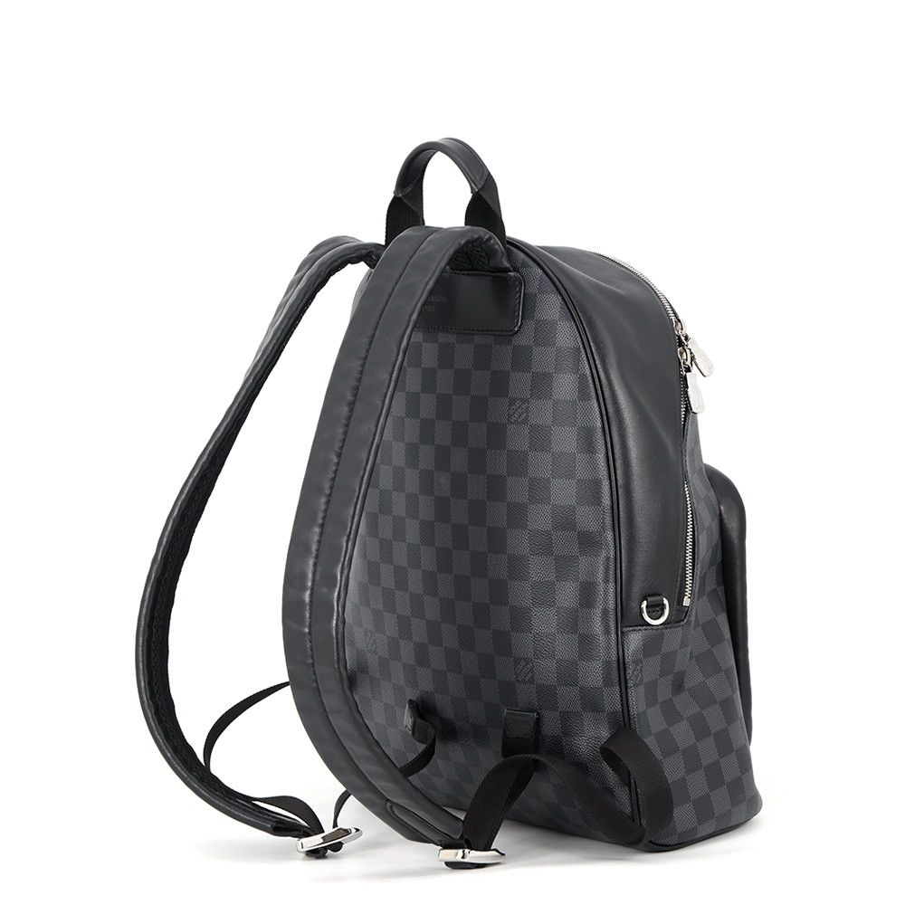 Louis Vuitton Backpack Damier Graphite Josh Black — view 2