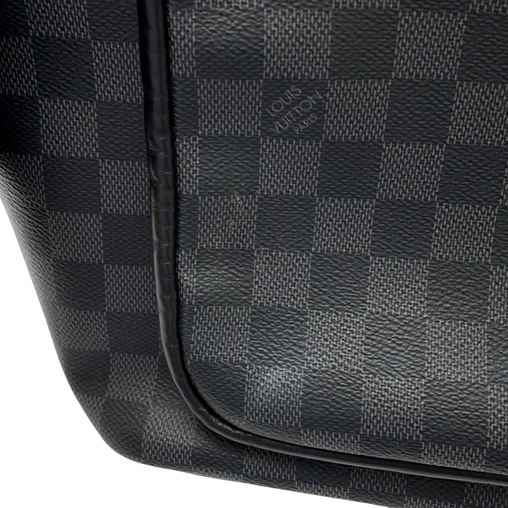 Louis Vuitton Backpack Damier Graphite Josh Black — view 8