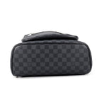 Louis Vuitton Backpack Damier Graphite Josh Black — view 3