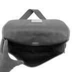 Louis Vuitton Shoulder Bag Monogram Macassar Archie Messenger Black — view 5